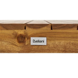 Beliani Garden Coffee Table Marettimo 60 Cm 110 Cm Certified Acacia Wood Brown - thumbnail 7