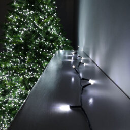 Samuel Alexander 200 Led 16M Premier Supabrights Indoor Outdoor Christmas Multi Function Mains Operated String Lights With Timer In Cool White