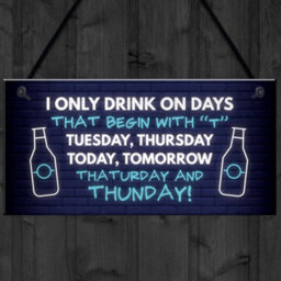 Red Ocean Bar Signs For Home Bar Funny Man Cave Plaque Funny Christmas Gift For Friend Men Or Women - thumbnail 4
