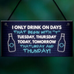 Red Ocean Bar Signs For Home Bar Funny Man Cave Plaque Funny Christmas Gift For Friend Men Or Women - thumbnail 5
