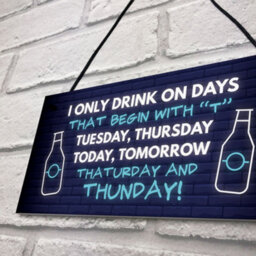 Red Ocean Bar Signs For Home Bar Funny Man Cave Plaque Funny Christmas Gift For Friend Men Or Women - thumbnail 7