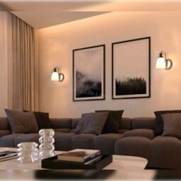 Long Life Lamps Company Modern Bathroom Wall Light Chrome Ip44 Frosted Glass H3082 With G9 Led 5W Warm White - thumbnail 9