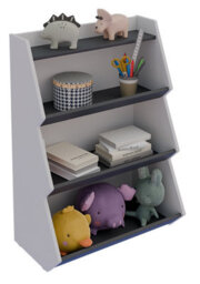 Vcm Stand Rack Malusa White / Anthracite H. 160 X W. 103 X D. 23 Cm