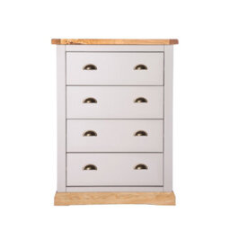 Cabinet Bits Bomporto 4 Drawer Chest Of Drawers Brass Cup Handle - thumbnail 2