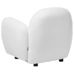 Beliani Armchair Jule Boucle Off-White - thumbnail 6