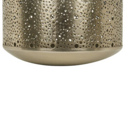 Beliani Lantern Corfu 22 Cm Metal Gold - thumbnail 6