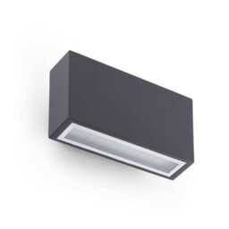 Luminosa Lighting Luminosa Tane Led Outdoor Up Down Wall Light Dark Grey Ip44 - thumbnail 1
