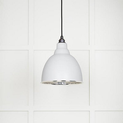 From the Anvil Smooth Nickel Brindley Pendant In Flock - image 1