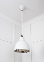 From the Anvil Smooth Nickel Brindley Pendant In Flock - thumbnail 5