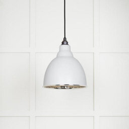 From the Anvil Smooth Nickel Brindley Pendant In Flock - thumbnail 3