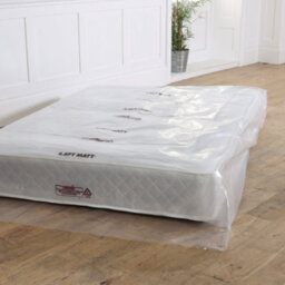 Bsspoke Mattress Cover Protective Storage Removal Moving House Bags Chair Sofa Bags Thick Plastic Mattress Bags Single Double King 6Ft - thumbnail 3