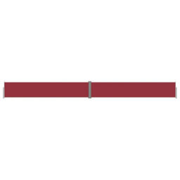 Berkfield Retractable Side Awning Red 117X1200 Cm - thumbnail 2
