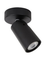 Lucide Xyrus Modern Ceiling Spotlight 9Cm - Led Dim To Warm - Gu10 - 1X5W 2200K/3000K - Black - thumbnail 3