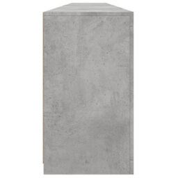 Berkfield Sideboard With Led Lights Concrete Grey 283X37X67 Cm - thumbnail 8