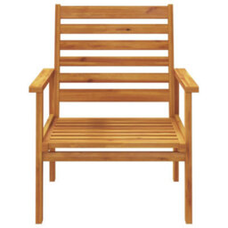 Walplus 3 Piece Garden Lounge Set Solid Wood - Cushion Not Includedacacia - thumbnail 6