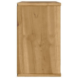 Berkfield Tv Cabinet With Drawer Odda 79X24X40 Cm Solid Wood Pine - thumbnail 7