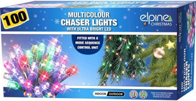 100 Led Christmas Snowing Icicle Lights Bright Xmas Tree Indoor Outdoor Colour Chaser Decoration 360 480 720