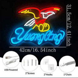 Eagle Shaped Led Neon Sign For Wall Decor , Usb Powered Light For Bedrooms, Bars And Game Rooms - thumbnail 2