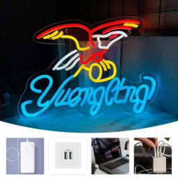 Eagle Shaped Led Neon Sign For Wall Decor , Usb Powered Light For Bedrooms, Bars And Game Rooms - thumbnail 3
