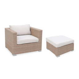 Sweeek - 12-14-Seater Premium Polyrattan Garden Sofa Set Tripoli Beige 303.5X82X67 Cm - thumbnail 5