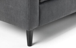 iLikeStores Slate Grey Linen Corner Sofa - 3 Seater - thumbnail 7