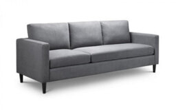 iLikeStores Slate Grey Linen Corner Sofa - 3 Seater - thumbnail 3