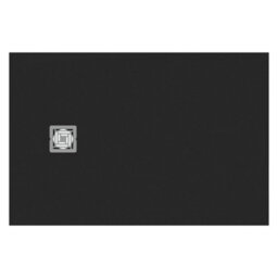 Ideal Standard Ultra Flat S+ Shower Tray 30mm 1200 X 800mm In Jet Black Including Waste - thumbnail 4