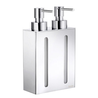 Smedbo Polished Chrome Wall Mounted 250Ml Pump Soap Dispenser - image 1