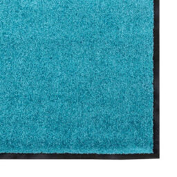 Berkfield Washable Doormat In Cyan, 120X300 Cm - thumbnail 3