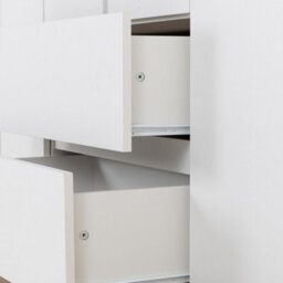 Seconique Malvern 6 Door 2 Drawer Wardrobe-White - thumbnail 6