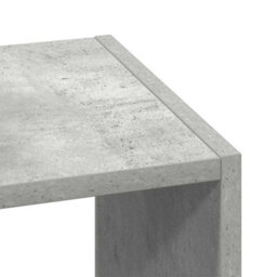 Berkfield Bookcase Stackable Concrete Grey 30X30X80 Cm Engineered Wood - thumbnail 7