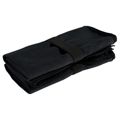 Tri Dri Microfibre Quick Dry Fitness Towel Black (One Size) - image 1