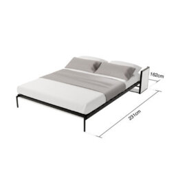Wallbedking Murphy Bed Vertical 150Cm X 200Cm Studio Wall Bed, Fold-Down Guest Bed For Small Rooms, Apartments And Studios - thumbnail 3