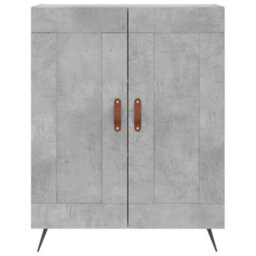 Berkfield Highboard Concrete Grey 69.5X34X180 Cm Engineered Wood - thumbnail 8