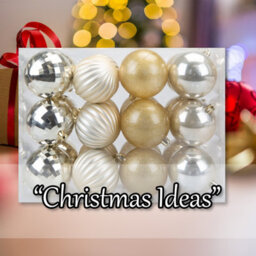 Christmas Bauble Decoration Hanging Tree Ornament X 24 8Cm Champagne - thumbnail 5