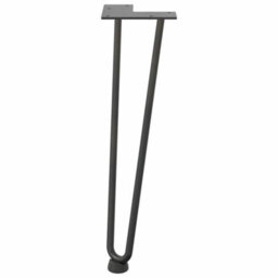 Berkfield Hairpin Legs For Coffee Table 4 Pcs Anthracite 42 Cm Solid Steel - thumbnail 5