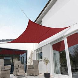 Kookaburra 5.4M Square Waterproof Wine Garden Patio Sun Shade Sail Canopy 98% Uv Block With Free Rope - thumbnail 2