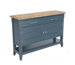 Baumhaus Signature Blue Small Sideboard / Hall Console Table - thumbnail 5