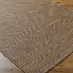 Livabliss Mystery-Washable Tan Beige Modern Living Dining Jute Rug 79 X 152 Cm Easy Care, Non Shedding - thumbnail 6