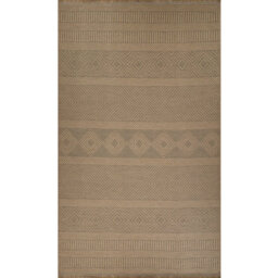 Livabliss Mystery-Washable Tan Beige Modern Living Dining Jute Rug 79 X 152 Cm Easy Care, Non Shedding - thumbnail 1