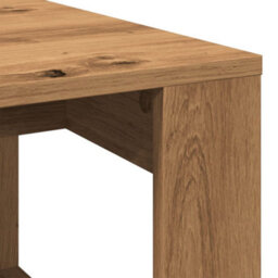 Berkfield Coffee Table Artisan Oak 102X50X35 Cm Engineered Wood - thumbnail 7