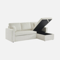 3-Seater Large Corduroy Corner Sofa Bed  - Sweeek - thumbnail 6