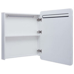 Berkfield Stylish Led Bathroom Mirror Cabinet 68X9X80 Cm - thumbnail 5