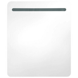 Berkfield Stylish Led Bathroom Mirror Cabinet 68X9X80 Cm - thumbnail 4