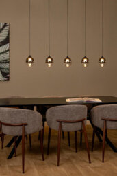 Lucide Tamino Pendant Light - Led Dim. 3000K - Black - thumbnail 4