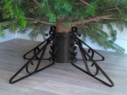 "Garden Pride Premium Christmas Tree Stand - Red - 3"" Diameter" - thumbnail 3