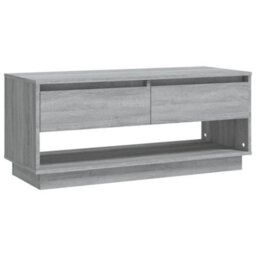 Berkfield Tv Cabinet Grey Sonoma 102X41X44 Cm Engineered Wood - thumbnail 2