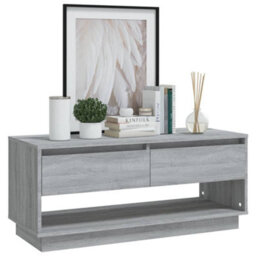 Berkfield Tv Cabinet Grey Sonoma 102X41X44 Cm Engineered Wood - thumbnail 4