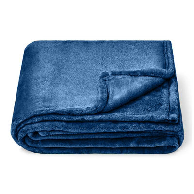 Moonlight Bedding Fleece Blanket Soft Throw Lightweight All Season Sofa, Bed & Travel Blanket Double (Teal, 150X200Cm) - image 1