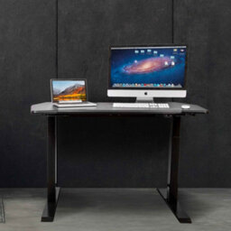 Dellonda Electric Standing Desk, Adjustable, Carbon, Office Quiet & Fast 1400 X 700mm - thumbnail 6